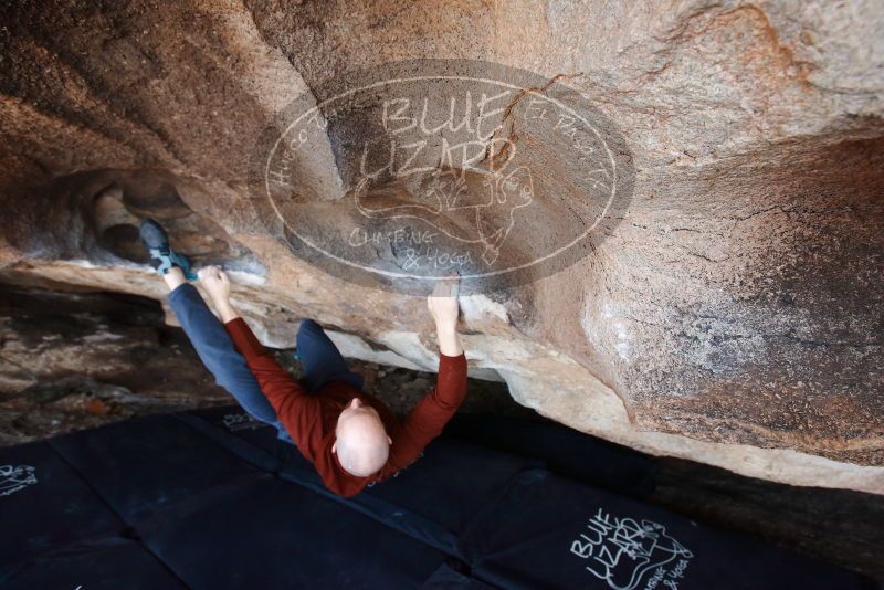 Bouldering in Hueco Tanks on 11/17/2019 with Blue Lizard Climbing and Yoga

Filename: SRM_20191117_1557490.jpg
Aperture: f/5.0
Shutter Speed: 1/250
Body: Canon EOS-1D Mark II
Lens: Canon EF 16-35mm f/2.8 L