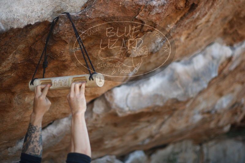 Bouldering in Hueco Tanks on 11/18/2019 with Blue Lizard Climbing and Yoga

Filename: SRM_20191118_1136300.jpg
Aperture: f/1.8
Shutter Speed: 1/320
Body: Canon EOS-1D Mark II
Lens: Canon EF 50mm f/1.8 II