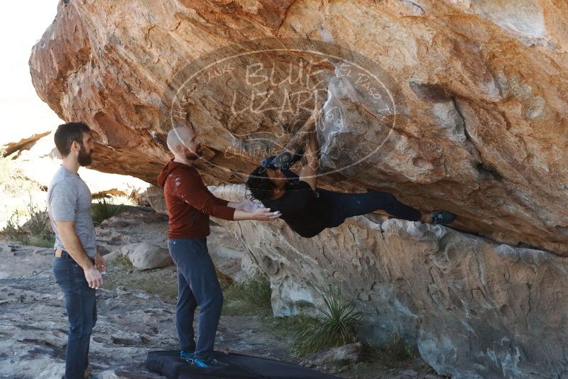 Bouldering in Hueco Tanks on 11/18/2019 with Blue Lizard Climbing and Yoga

Filename: SRM_20191118_1153230.jpg
Aperture: f/4.5
Shutter Speed: 1/250
Body: Canon EOS-1D Mark II
Lens: Canon EF 50mm f/1.8 II