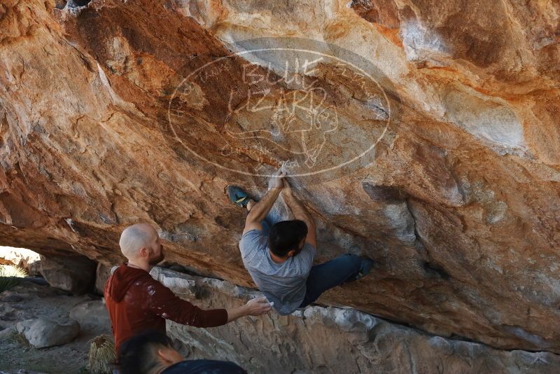 Bouldering in Hueco Tanks on 11/18/2019 with Blue Lizard Climbing and Yoga

Filename: SRM_20191118_1156590.jpg
Aperture: f/5.0
Shutter Speed: 1/250
Body: Canon EOS-1D Mark II
Lens: Canon EF 50mm f/1.8 II