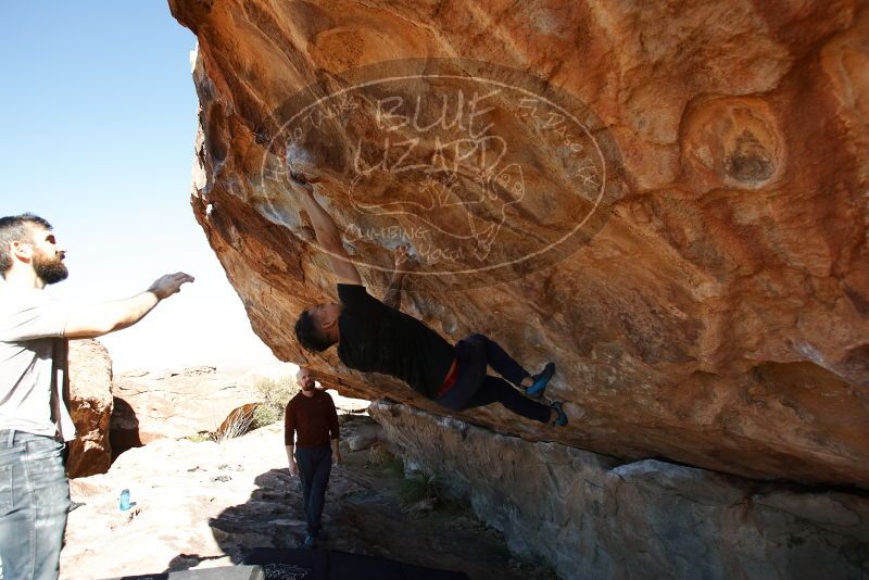 Bouldering in Hueco Tanks on 11/18/2019 with Blue Lizard Climbing and Yoga

Filename: SRM_20191118_1307450.jpg
Aperture: f/4.5
Shutter Speed: 1/250
Body: Canon EOS-1D Mark II
Lens: Canon EF 16-35mm f/2.8 L