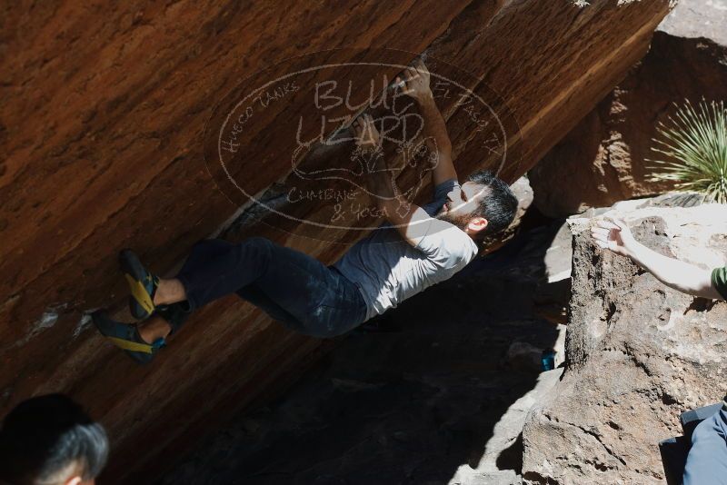 Bouldering in Hueco Tanks on 11/18/2019 with Blue Lizard Climbing and Yoga

Filename: SRM_20191118_1402500.jpg
Aperture: f/5.6
Shutter Speed: 1/250
Body: Canon EOS-1D Mark II
Lens: Canon EF 50mm f/1.8 II