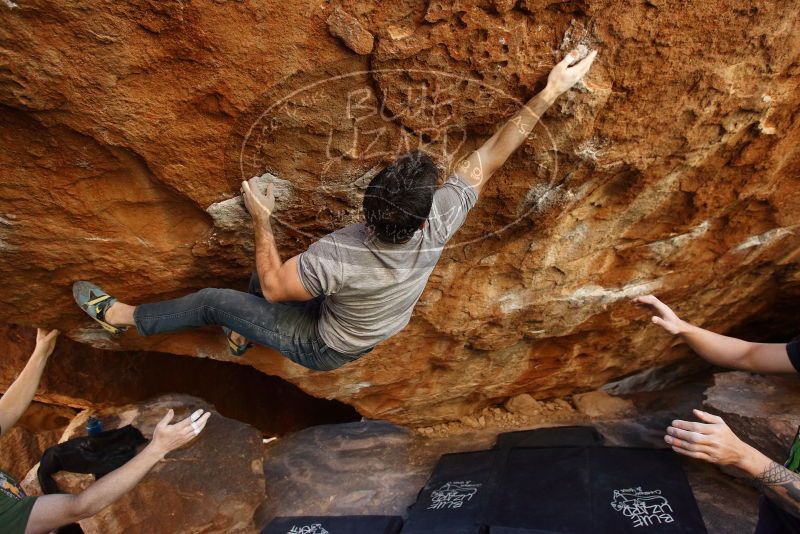 Bouldering in Hueco Tanks on 11/18/2019 with Blue Lizard Climbing and Yoga

Filename: SRM_20191118_1556220.jpg
Aperture: f/4.0
Shutter Speed: 1/200
Body: Canon EOS-1D Mark II
Lens: Canon EF 16-35mm f/2.8 L