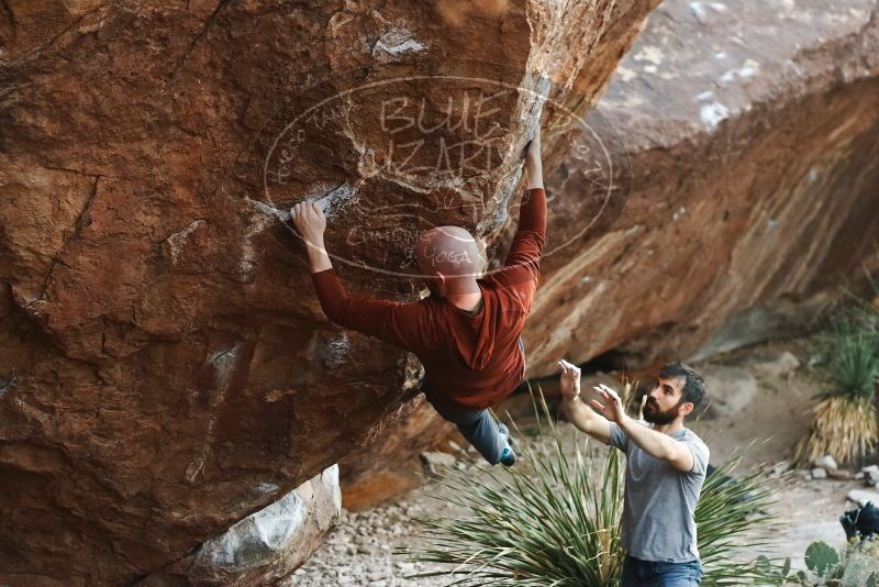 Bouldering in Hueco Tanks on 11/18/2019 with Blue Lizard Climbing and Yoga

Filename: SRM_20191118_1749540.jpg
Aperture: f/2.8
Shutter Speed: 1/250
Body: Canon EOS-1D Mark II
Lens: Canon EF 50mm f/1.8 II