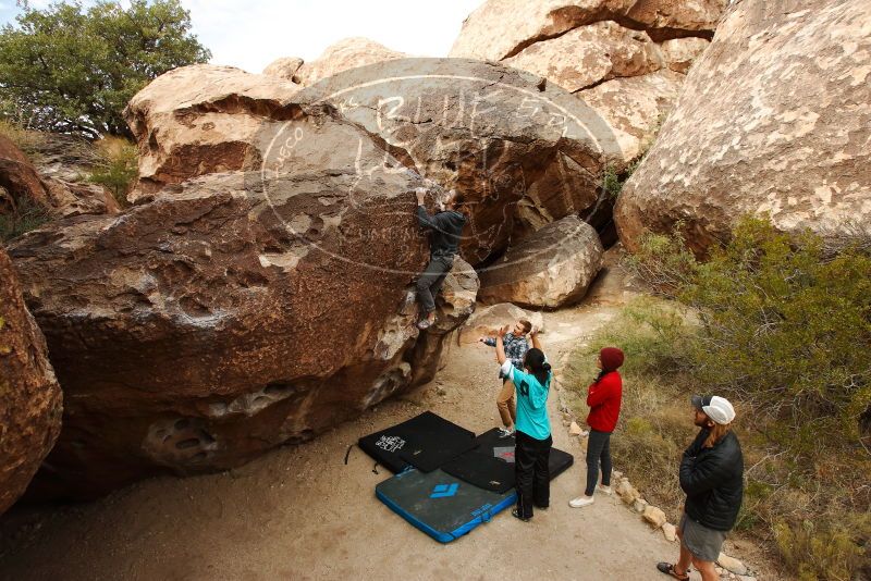 Bouldering in Hueco Tanks on 11/16/2019 with Blue Lizard Climbing and Yoga

Filename: SRM_20191116_1024230.jpg
Aperture: f/5.6
Shutter Speed: 1/640
Body: Canon EOS-1D Mark II
Lens: Canon EF 16-35mm f/2.8 L