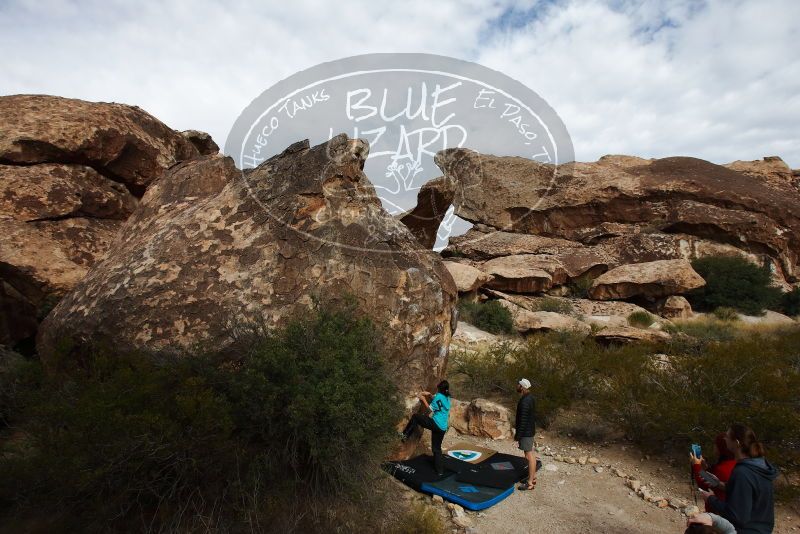 Bouldering in Hueco Tanks on 11/16/2019 with Blue Lizard Climbing and Yoga

Filename: SRM_20191116_1028000.jpg
Aperture: f/8.0
Shutter Speed: 1/500
Body: Canon EOS-1D Mark II
Lens: Canon EF 16-35mm f/2.8 L