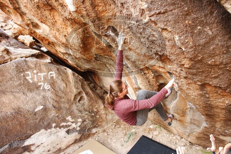Bouldering in Hueco Tanks on 11/16/2019 with Blue Lizard Climbing and Yoga

Filename: SRM_20191116_1041420.jpg
Aperture: f/4.0
Shutter Speed: 1/200
Body: Canon EOS-1D Mark II
Lens: Canon EF 16-35mm f/2.8 L