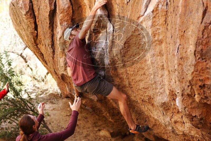 Bouldering in Hueco Tanks on 11/16/2019 with Blue Lizard Climbing and Yoga

Filename: SRM_20191116_1100460.jpg
Aperture: f/2.8
Shutter Speed: 1/500
Body: Canon EOS-1D Mark II
Lens: Canon EF 85mm f/1.2 L II