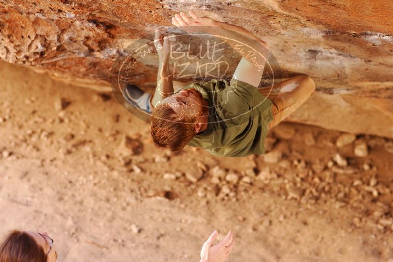 Bouldering in Hueco Tanks on 11/16/2019 with Blue Lizard Climbing and Yoga

Filename: SRM_20191116_1132050.jpg
Aperture: f/2.8
Shutter Speed: 1/320
Body: Canon EOS-1D Mark II
Lens: Canon EF 85mm f/1.2 L II