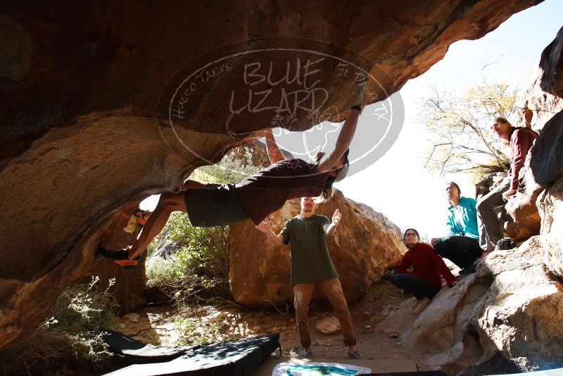 Bouldering in Hueco Tanks on 11/16/2019 with Blue Lizard Climbing and Yoga

Filename: SRM_20191116_1149530.jpg
Aperture: f/5.6
Shutter Speed: 1/400
Body: Canon EOS-1D Mark II
Lens: Canon EF 16-35mm f/2.8 L