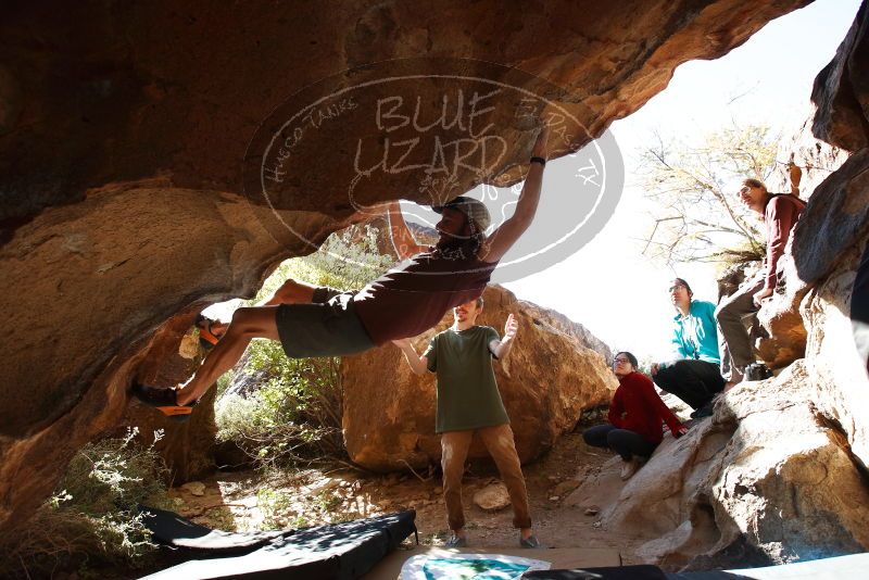 Bouldering in Hueco Tanks on 11/16/2019 with Blue Lizard Climbing and Yoga

Filename: SRM_20191116_1149550.jpg
Aperture: f/5.6
Shutter Speed: 1/320
Body: Canon EOS-1D Mark II
Lens: Canon EF 16-35mm f/2.8 L