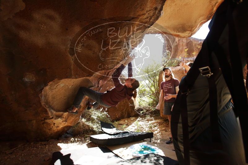 Bouldering in Hueco Tanks on 11/16/2019 with Blue Lizard Climbing and Yoga

Filename: SRM_20191116_1158210.jpg
Aperture: f/5.6
Shutter Speed: 1/250
Body: Canon EOS-1D Mark II
Lens: Canon EF 16-35mm f/2.8 L