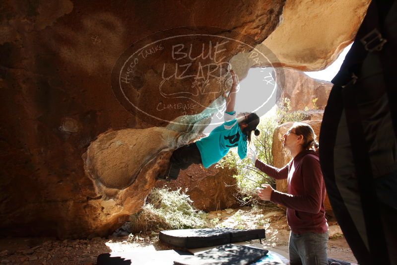 Bouldering in Hueco Tanks on 11/16/2019 with Blue Lizard Climbing and Yoga

Filename: SRM_20191116_1204350.jpg
Aperture: f/5.6
Shutter Speed: 1/250
Body: Canon EOS-1D Mark II
Lens: Canon EF 16-35mm f/2.8 L