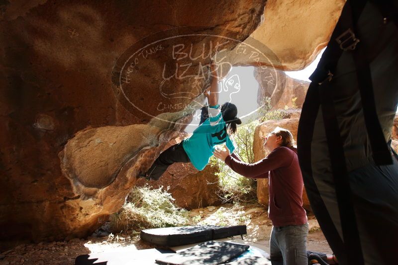 Bouldering in Hueco Tanks on 11/16/2019 with Blue Lizard Climbing and Yoga

Filename: SRM_20191116_1204420.jpg
Aperture: f/5.6
Shutter Speed: 1/250
Body: Canon EOS-1D Mark II
Lens: Canon EF 16-35mm f/2.8 L