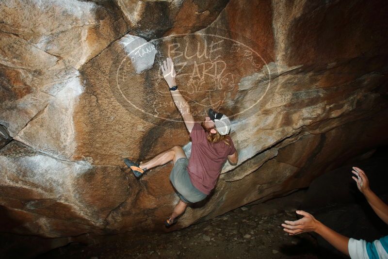 Bouldering in Hueco Tanks on 11/16/2019 with Blue Lizard Climbing and Yoga

Filename: SRM_20191116_1359250.jpg
Aperture: f/8.0
Shutter Speed: 1/250
Body: Canon EOS-1D Mark II
Lens: Canon EF 16-35mm f/2.8 L