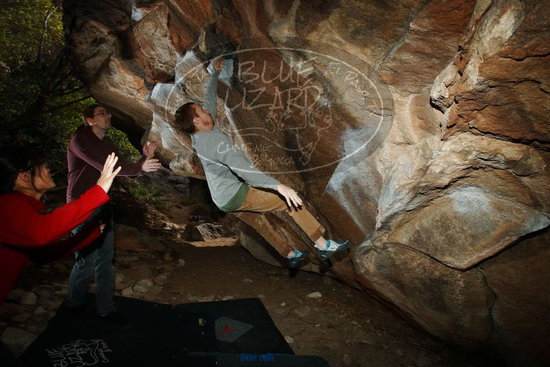 Bouldering in Hueco Tanks on 11/16/2019 with Blue Lizard Climbing and Yoga

Filename: SRM_20191116_1416470.jpg
Aperture: f/8.0
Shutter Speed: 1/250
Body: Canon EOS-1D Mark II
Lens: Canon EF 16-35mm f/2.8 L