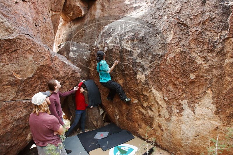 Bouldering in Hueco Tanks on 11/16/2019 with Blue Lizard Climbing and Yoga

Filename: SRM_20191116_1424530.jpg
Aperture: f/5.6
Shutter Speed: 1/250
Body: Canon EOS-1D Mark II
Lens: Canon EF 16-35mm f/2.8 L