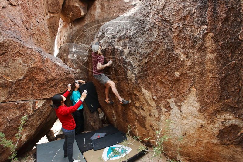 Bouldering in Hueco Tanks on 11/16/2019 with Blue Lizard Climbing and Yoga

Filename: SRM_20191116_1434290.jpg
Aperture: f/5.6
Shutter Speed: 1/250
Body: Canon EOS-1D Mark II
Lens: Canon EF 16-35mm f/2.8 L
