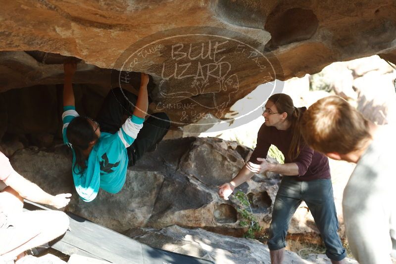 Bouldering in Hueco Tanks on 11/16/2019 with Blue Lizard Climbing and Yoga

Filename: SRM_20191116_1607000.jpg
Aperture: f/4.0
Shutter Speed: 1/320
Body: Canon EOS-1D Mark II
Lens: Canon EF 50mm f/1.8 II