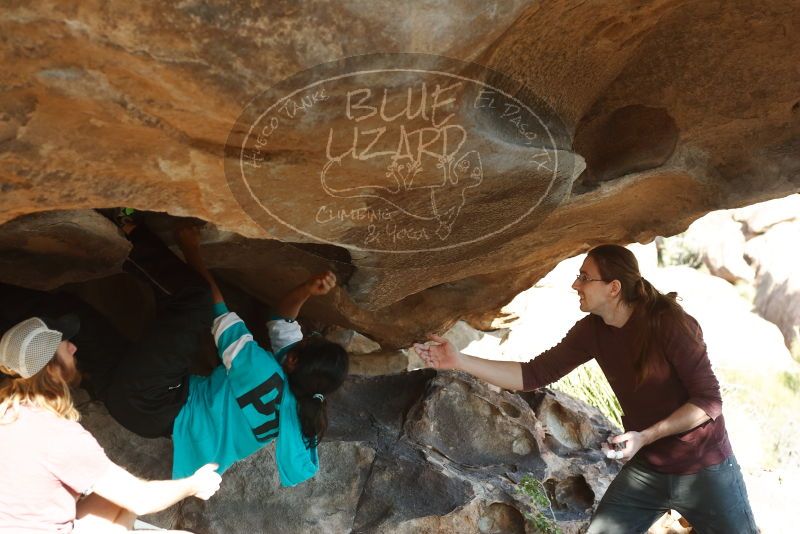 Bouldering in Hueco Tanks on 11/16/2019 with Blue Lizard Climbing and Yoga

Filename: SRM_20191116_1607180.jpg
Aperture: f/4.0
Shutter Speed: 1/320
Body: Canon EOS-1D Mark II
Lens: Canon EF 50mm f/1.8 II
