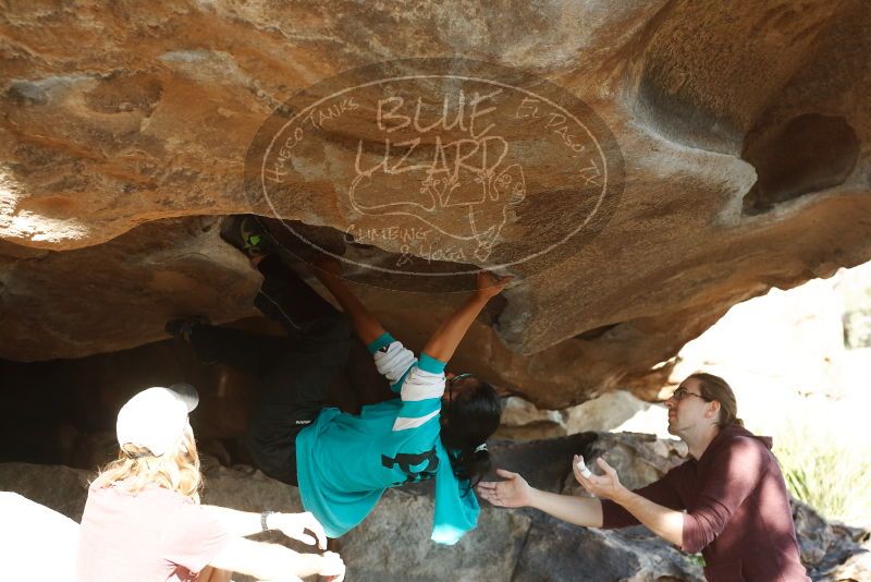 Bouldering in Hueco Tanks on 11/16/2019 with Blue Lizard Climbing and Yoga

Filename: SRM_20191116_1611580.jpg
Aperture: f/4.0
Shutter Speed: 1/250
Body: Canon EOS-1D Mark II
Lens: Canon EF 50mm f/1.8 II