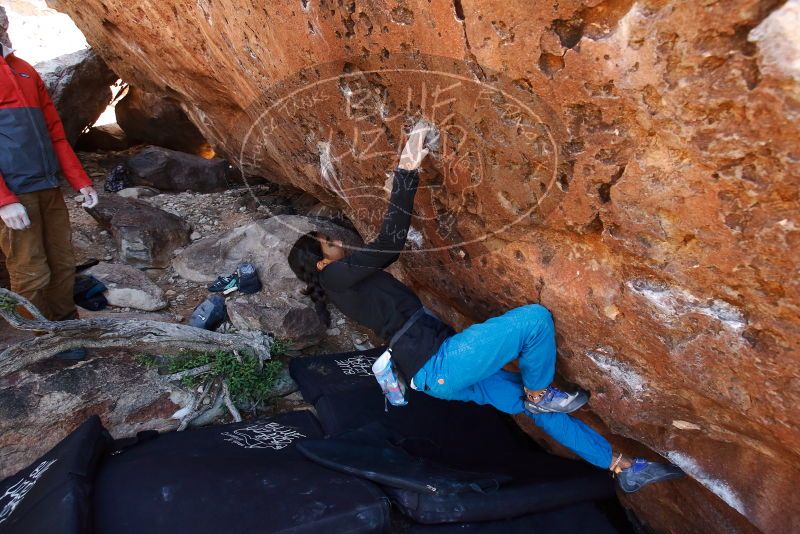 Bouldering in Hueco Tanks on 11/23/2019 with Blue Lizard Climbing and Yoga

Filename: SRM_20191123_1308140.jpg
Aperture: f/4.5
Shutter Speed: 1/250
Body: Canon EOS-1D Mark II
Lens: Canon EF 16-35mm f/2.8 L