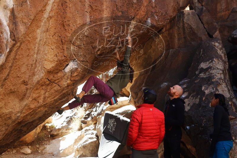 Bouldering in Hueco Tanks on 11/23/2019 with Blue Lizard Climbing and Yoga

Filename: SRM_20191123_1404260.jpg
Aperture: f/4.5
Shutter Speed: 1/250
Body: Canon EOS-1D Mark II
Lens: Canon EF 50mm f/1.8 II
