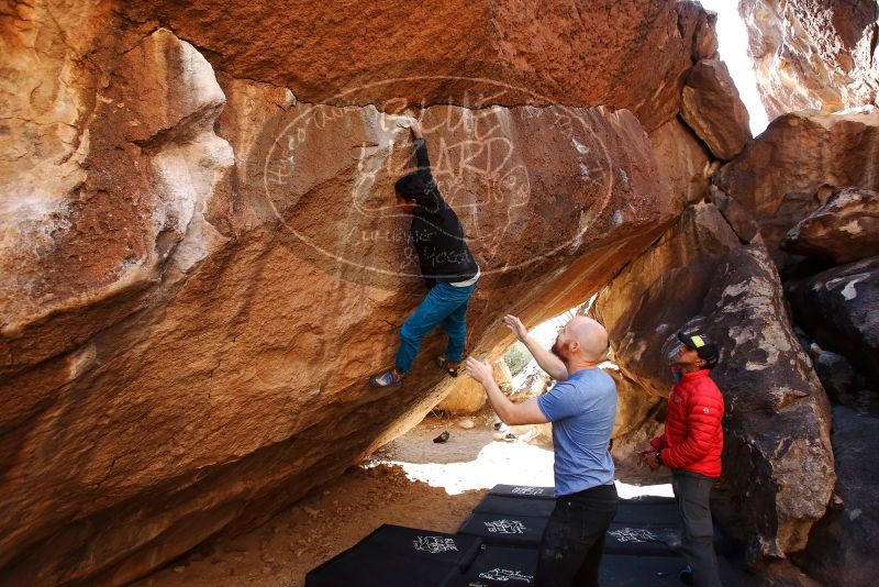 Bouldering in Hueco Tanks on 11/23/2019 with Blue Lizard Climbing and Yoga

Filename: SRM_20191123_1442480.jpg
Aperture: f/4.0
Shutter Speed: 1/250
Body: Canon EOS-1D Mark II
Lens: Canon EF 16-35mm f/2.8 L