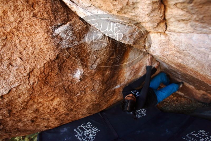 Bouldering in Hueco Tanks on 11/23/2019 with Blue Lizard Climbing and Yoga

Filename: SRM_20191123_1515160.jpg
Aperture: f/3.2
Shutter Speed: 1/250
Body: Canon EOS-1D Mark II
Lens: Canon EF 16-35mm f/2.8 L