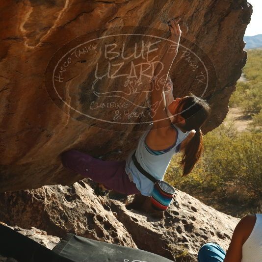 Bouldering in Hueco Tanks on 11/23/2019 with Blue Lizard Climbing and Yoga

Filename: SRM_20191123_1546430.jpg
Aperture: f/9.0
Shutter Speed: 1/320
Body: Canon EOS-1D Mark II
Lens: Canon EF 50mm f/1.8 II
