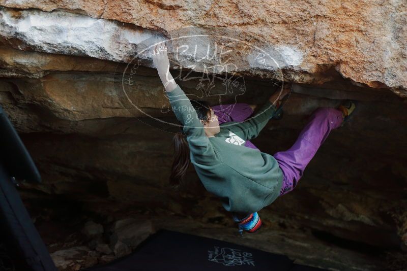 Bouldering in Hueco Tanks on 11/23/2019 with Blue Lizard Climbing and Yoga

Filename: SRM_20191123_1628120.jpg
Aperture: f/2.8
Shutter Speed: 1/250
Body: Canon EOS-1D Mark II
Lens: Canon EF 50mm f/1.8 II
