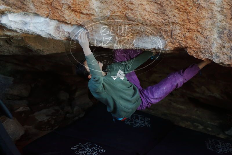 Bouldering in Hueco Tanks on 11/23/2019 with Blue Lizard Climbing and Yoga

Filename: SRM_20191123_1632190.jpg
Aperture: f/2.8
Shutter Speed: 1/250
Body: Canon EOS-1D Mark II
Lens: Canon EF 50mm f/1.8 II