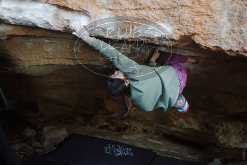 Bouldering in Hueco Tanks on 11/23/2019 with Blue Lizard Climbing and Yoga

Filename: SRM_20191123_1637570.jpg
Aperture: f/2.0
Shutter Speed: 1/250
Body: Canon EOS-1D Mark II
Lens: Canon EF 50mm f/1.8 II