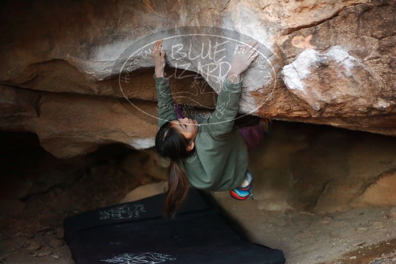 Bouldering in Hueco Tanks on 11/23/2019 with Blue Lizard Climbing and Yoga

Filename: SRM_20191123_1726130.jpg
Aperture: f/1.8
Shutter Speed: 1/200
Body: Canon EOS-1D Mark II
Lens: Canon EF 50mm f/1.8 II