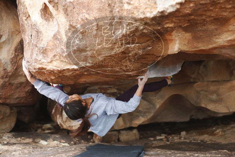 Bouldering in Hueco Tanks on 11/24/2019 with Blue Lizard Climbing and Yoga

Filename: SRM_20191124_1100480.jpg
Aperture: f/3.2
Shutter Speed: 1/320
Body: Canon EOS-1D Mark II
Lens: Canon EF 50mm f/1.8 II