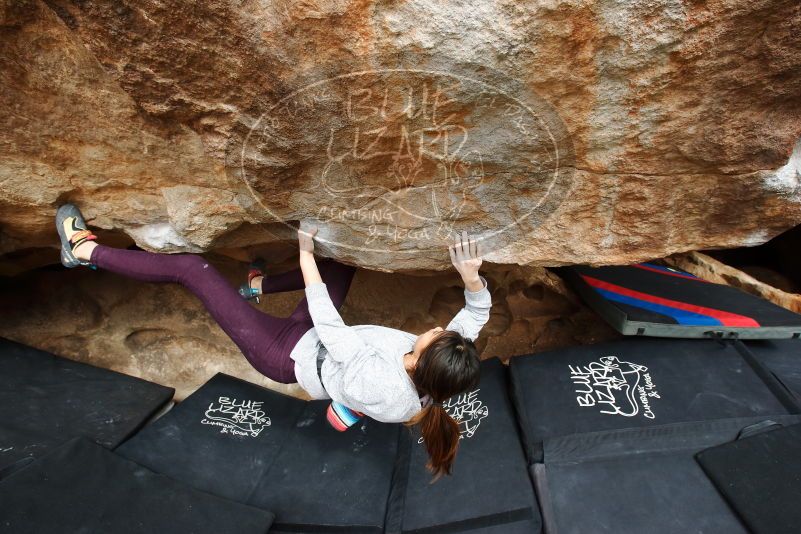 Bouldering in Hueco Tanks on 11/24/2019 with Blue Lizard Climbing and Yoga

Filename: SRM_20191124_1129290.jpg
Aperture: f/8.0
Shutter Speed: 1/320
Body: Canon EOS-1D Mark II
Lens: Canon EF 16-35mm f/2.8 L