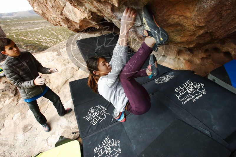Bouldering in Hueco Tanks on 11/24/2019 with Blue Lizard Climbing and Yoga

Filename: SRM_20191124_1129511.jpg
Aperture: f/8.0
Shutter Speed: 1/320
Body: Canon EOS-1D Mark II
Lens: Canon EF 16-35mm f/2.8 L
