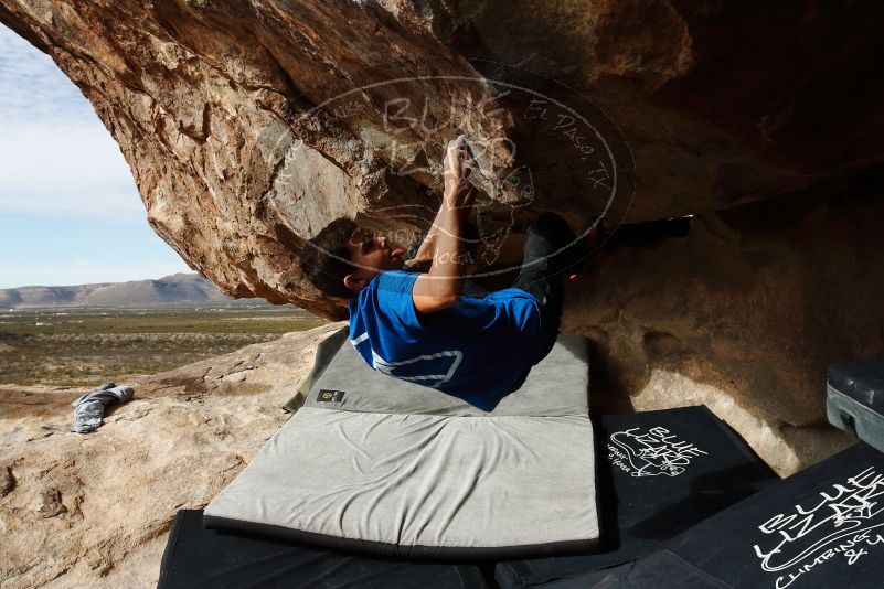 Bouldering in Hueco Tanks on 11/24/2019 with Blue Lizard Climbing and Yoga

Filename: SRM_20191124_1142030.jpg
Aperture: f/13.0
Shutter Speed: 1/320
Body: Canon EOS-1D Mark II
Lens: Canon EF 16-35mm f/2.8 L