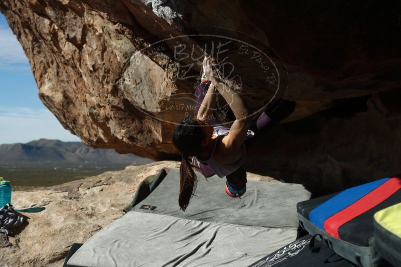 Bouldering in Hueco Tanks on 11/24/2019 with Blue Lizard Climbing and Yoga

Filename: SRM_20191124_1209310.jpg
Aperture: f/5.6
Shutter Speed: 1/500
Body: Canon EOS-1D Mark II
Lens: Canon EF 50mm f/1.8 II