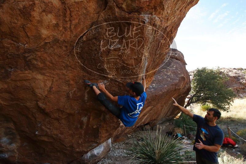 Bouldering in Hueco Tanks on 11/24/2019 with Blue Lizard Climbing and Yoga

Filename: SRM_20191124_1319280.jpg
Aperture: f/5.6
Shutter Speed: 1/320
Body: Canon EOS-1D Mark II
Lens: Canon EF 16-35mm f/2.8 L