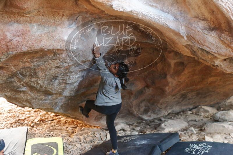 Bouldering in Hueco Tanks on 11/24/2019 with Blue Lizard Climbing and Yoga

Filename: SRM_20191124_1608540.jpg
Aperture: f/2.5
Shutter Speed: 1/250
Body: Canon EOS-1D Mark II
Lens: Canon EF 50mm f/1.8 II