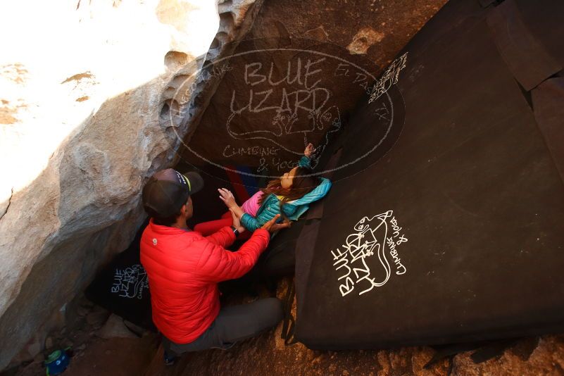 Bouldering in Hueco Tanks on 11/24/2019 with Blue Lizard Climbing and Yoga

Filename: SRM_20191124_1643181.jpg
Aperture: f/4.5
Shutter Speed: 1/400
Body: Canon EOS-1D Mark II
Lens: Canon EF 16-35mm f/2.8 L