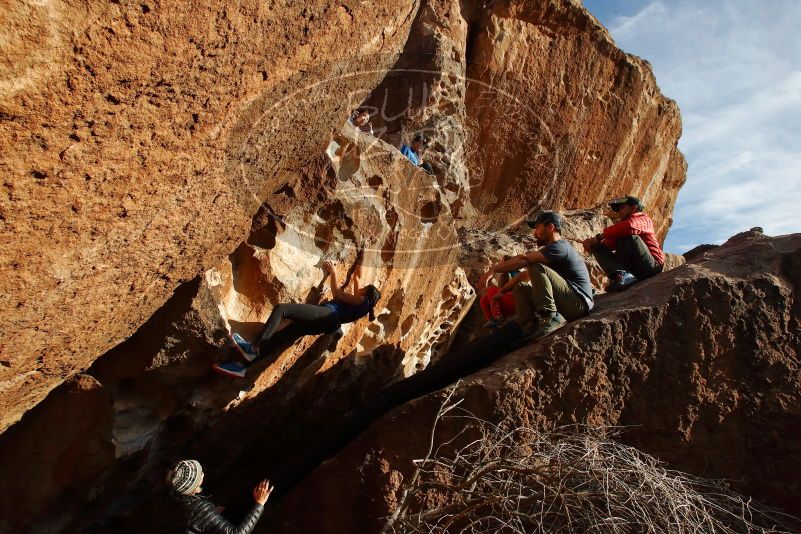 Bouldering in Hueco Tanks on 11/24/2019 with Blue Lizard Climbing and Yoga

Filename: SRM_20191124_1653440.jpg
Aperture: f/9.0
Shutter Speed: 1/400
Body: Canon EOS-1D Mark II
Lens: Canon EF 16-35mm f/2.8 L