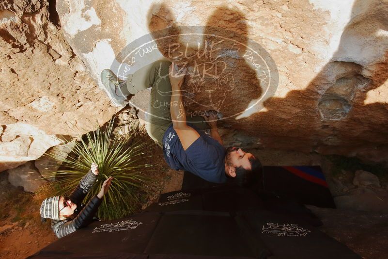 Bouldering in Hueco Tanks on 11/24/2019 with Blue Lizard Climbing and Yoga

Filename: SRM_20191124_1656130.jpg
Aperture: f/5.0
Shutter Speed: 1/320
Body: Canon EOS-1D Mark II
Lens: Canon EF 16-35mm f/2.8 L