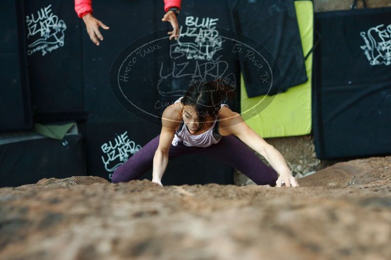 Bouldering in Hueco Tanks on 11/24/2019 with Blue Lizard Climbing and Yoga

Filename: SRM_20191124_1736010.jpg
Aperture: f/2.8
Shutter Speed: 1/250
Body: Canon EOS-1D Mark II
Lens: Canon EF 50mm f/1.8 II