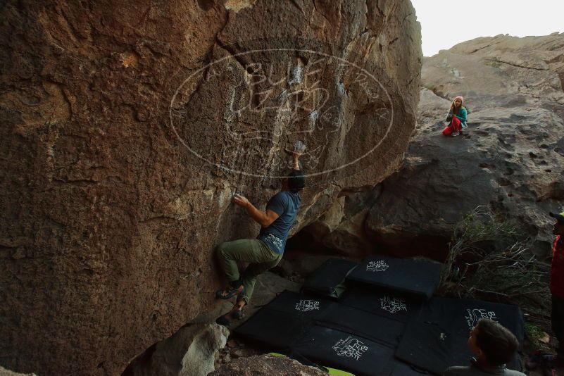 Bouldering in Hueco Tanks on 11/24/2019 with Blue Lizard Climbing and Yoga

Filename: SRM_20191124_1743450.jpg
Aperture: f/5.6
Shutter Speed: 1/200
Body: Canon EOS-1D Mark II
Lens: Canon EF 16-35mm f/2.8 L