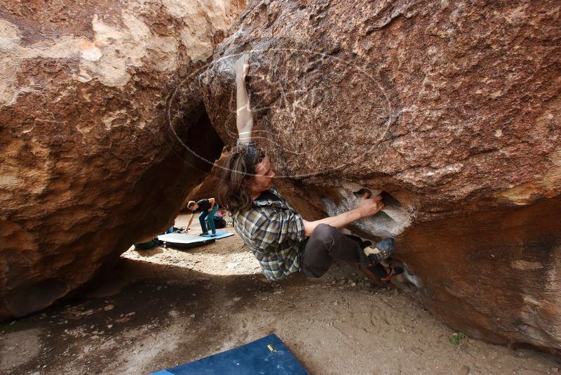 Bouldering in Hueco Tanks on 11/25/2019 with Blue Lizard Climbing and Yoga

Filename: SRM_20191125_1103441.jpg
Aperture: f/5.6
Shutter Speed: 1/250
Body: Canon EOS-1D Mark II
Lens: Canon EF 16-35mm f/2.8 L