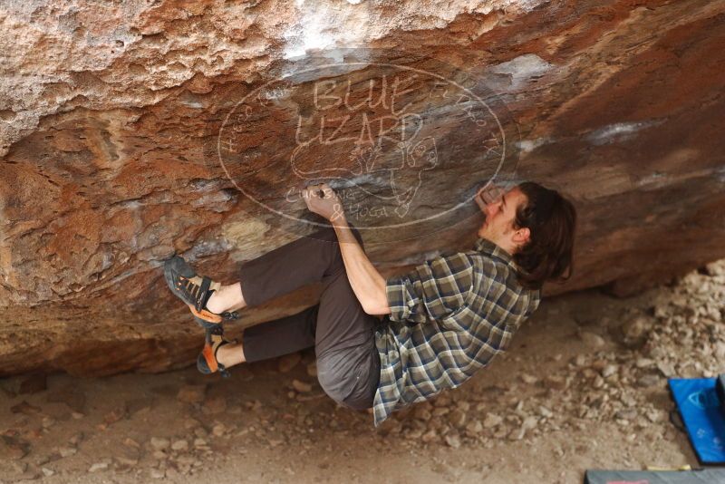 Bouldering in Hueco Tanks on 11/25/2019 with Blue Lizard Climbing and Yoga

Filename: SRM_20191125_1312000.jpg
Aperture: f/3.2
Shutter Speed: 1/320
Body: Canon EOS-1D Mark II
Lens: Canon EF 50mm f/1.8 II
