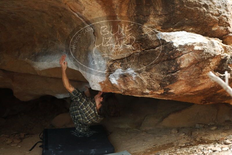 Bouldering in Hueco Tanks on 11/25/2019 with Blue Lizard Climbing and Yoga

Filename: SRM_20191125_1446120.jpg
Aperture: f/3.2
Shutter Speed: 1/250
Body: Canon EOS-1D Mark II
Lens: Canon EF 50mm f/1.8 II