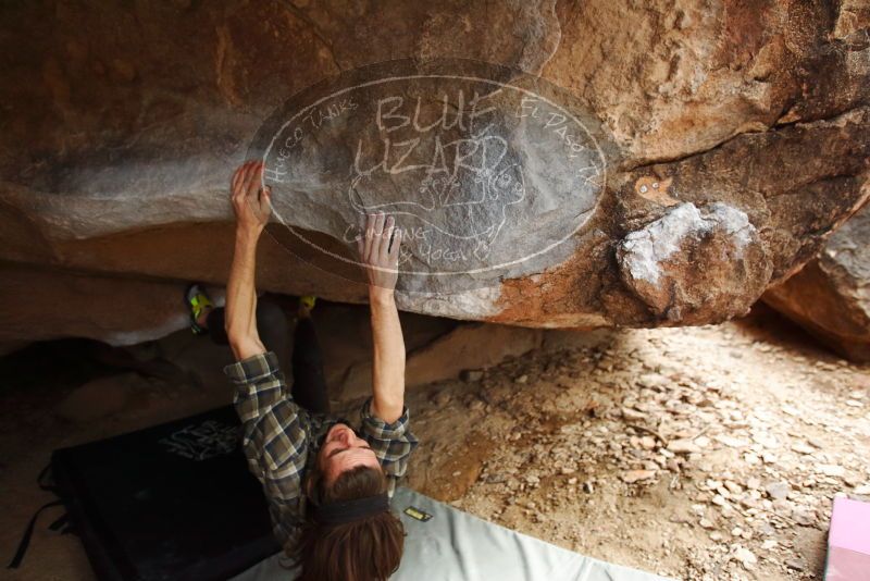 Bouldering in Hueco Tanks on 11/25/2019 with Blue Lizard Climbing and Yoga

Filename: SRM_20191125_1457370.jpg
Aperture: f/3.5
Shutter Speed: 1/250
Body: Canon EOS-1D Mark II
Lens: Canon EF 16-35mm f/2.8 L